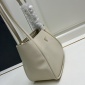 Replica PRADA White Leather Mini Tote Bag