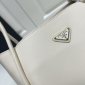 Replica PRADA White Leather Mini Tote Bag