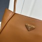 Replica PRADA Brown Leather Mini Tote BagPRADA Brown Leather Mini Tote Bagrown