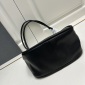 Replica PRADA Black Leather Mini Tote Bag