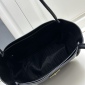 Replica PRADA Black Leather Mini Tote Bag