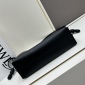 Replica Loewe Flamenco Mini Clutch Bag in Black