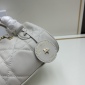 Replica Dior lettering logo leather key bag