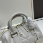 Replica Dior lettering logo leather key bag