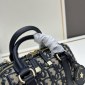 Replica Dior diagonal jacquard handbag