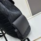 Replica Dior Men Motion Backpack Black Dior Oblique Mirage Technical Fabric and Grained Calfskin