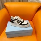 Replica Prada 24ss platform small white shoes