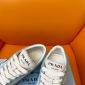 Replica Prada 24ss platform small white shoes