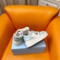 Replica Prada 24ss platform small white shoes