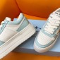 Replica Prada 24ss platform small white shoes