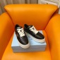 Replica Prada 24ss platform small white shoes