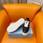 Replica Prada 24ss platform small white shoes