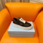 Replica Prada 24ss platform small white shoes