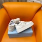 Replica Prada 24ss platform small white shoes