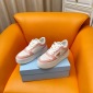 Replica Prada 24ss platform small white shoes