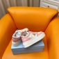 Replica Prada 24ss platform small white shoes