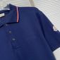 Replica Moncler embroidered logo Polo shirt