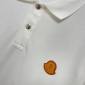 Replica Moncler Leather Logo Patch Cotton Piqué Polo - Bright White | Editorialist