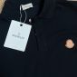 Replica Moncler embroidered logoPolo shirt