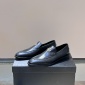 Replica Versace business leather shoes