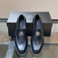 Replica Versace business leather shoes