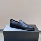 Replica Versace business leather shoes