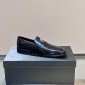 Replica Versace business leather shoes