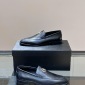 Replica Versace business leather shoes