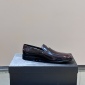 Replica Versace business leather shoes