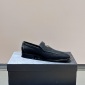 Replica Versace business leather shoes