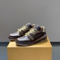 Replica Louis Vuitton Grain cattle leather renders colorful colors training shoes