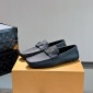 Replica Louis Vuitton Leather loafers