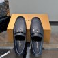 Replica Louis Vuitton Leather loafers