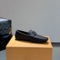 Replica Louis Vuitton Leather loafers