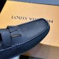 Replica Louis Vuitton Leather loafers