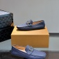 Replica Louis Vuitton Leather loafers