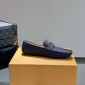 Replica Louis Vuitton Leather loafers