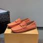 Replica Louis Vuitton Leather loafers