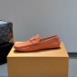 Replica Louis Vuitton Leather loafers