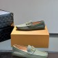 Replica Louis Vuitton Leather loafers