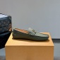 Replica Louis Vuitton Leather loafers