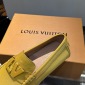 Replica Louis Vuitton Leather loafers