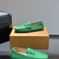 Replica Louis Vuitton Leather loafers