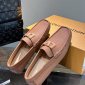 Replica Louis Vuitton Leather loafers