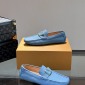 Replica Louis Vuitton Leather loafers