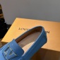 Replica Louis Vuitton Leather loafers