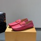 Replica Louis Vuitton Leather loafers