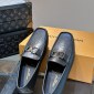 Replica Louis Vuitton Leather loafers