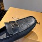 Replica Louis Vuitton Leather loafers