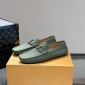 Replica Louis Vuitton Leather loafers